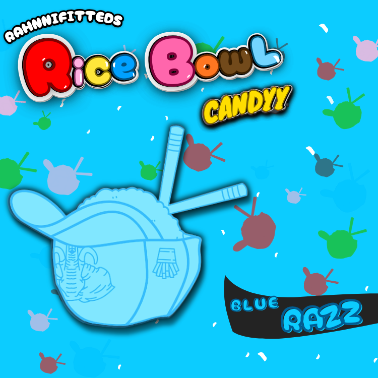 BLUE RAZZ HAT CLIP