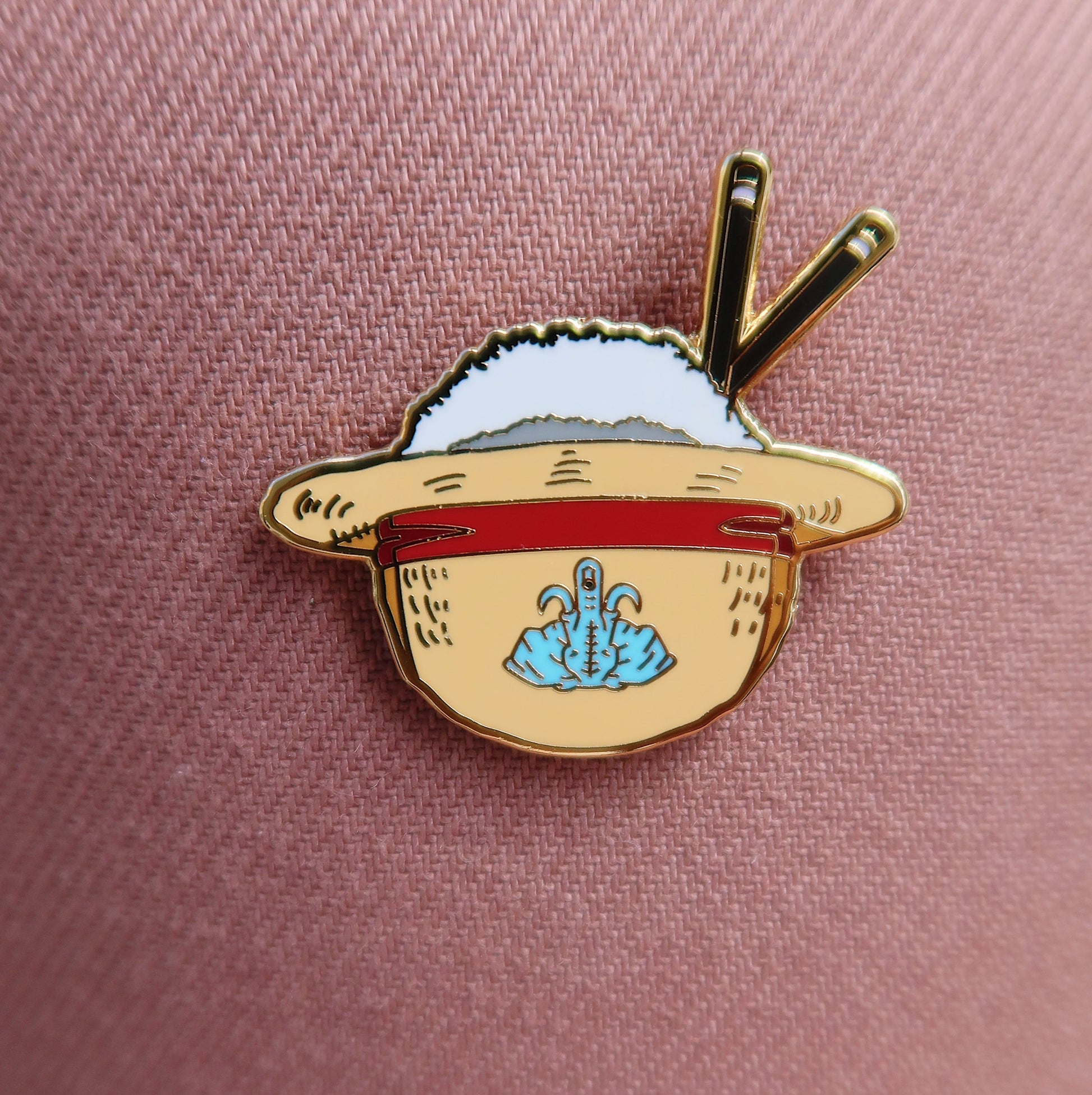 ONE RICE BOWL PIN