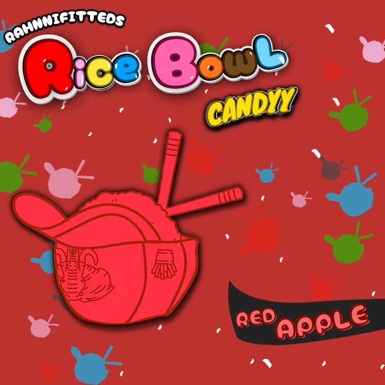 RED APPLE HAT CLIP