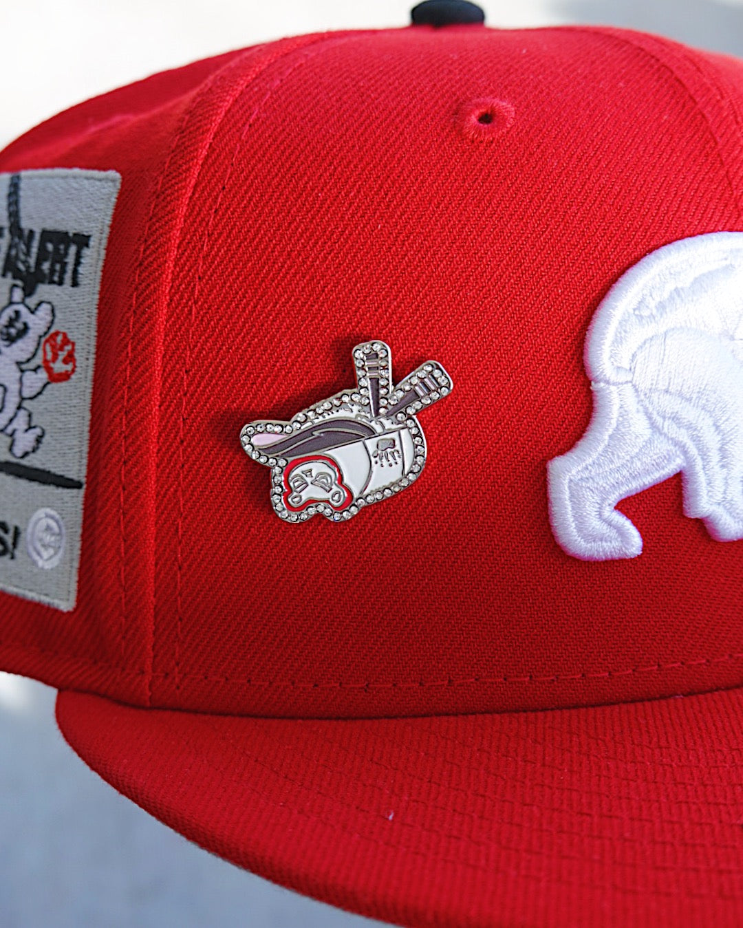 SILVER COKE BEAR BOWL