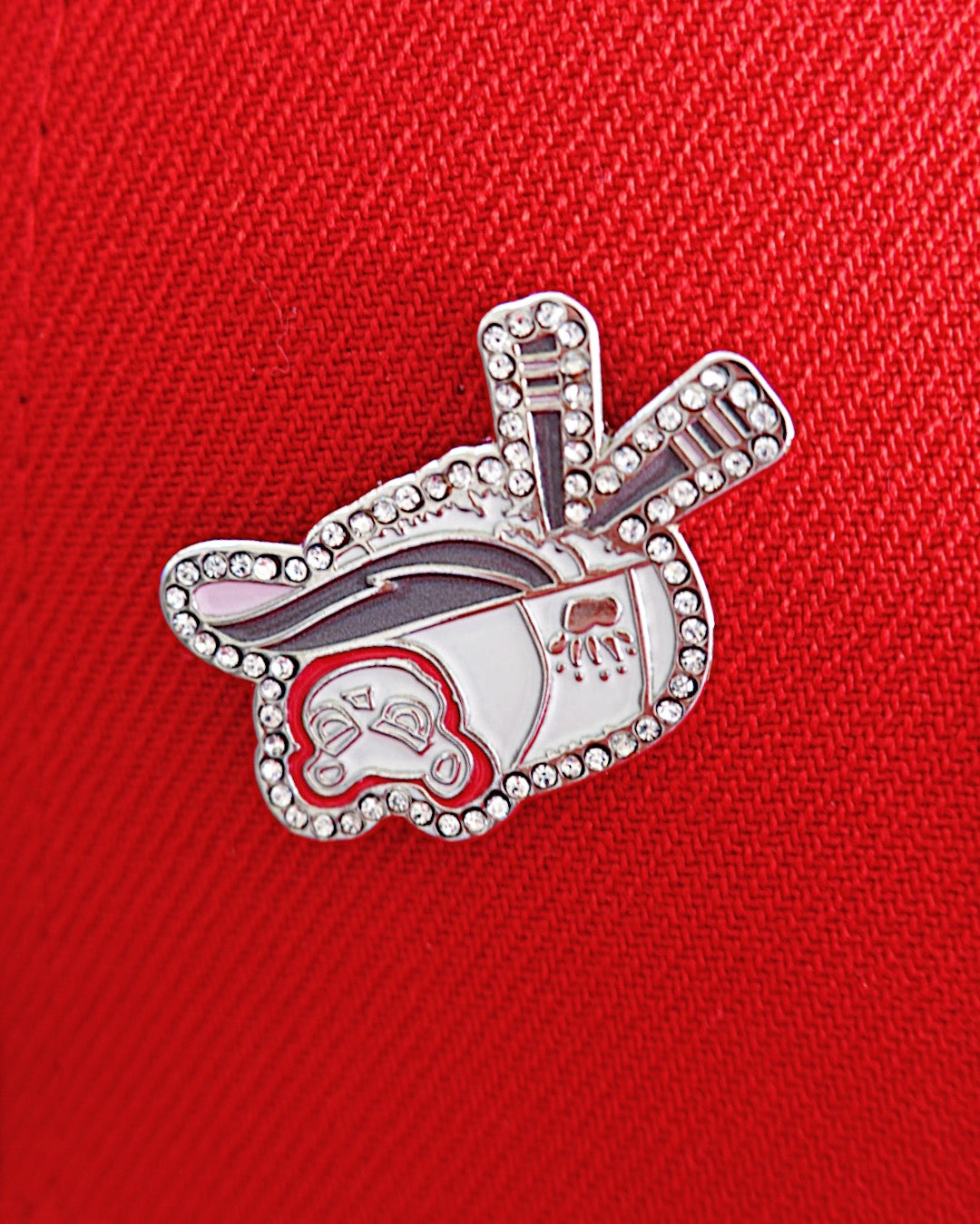 SILVER COKE BEAR BOWL